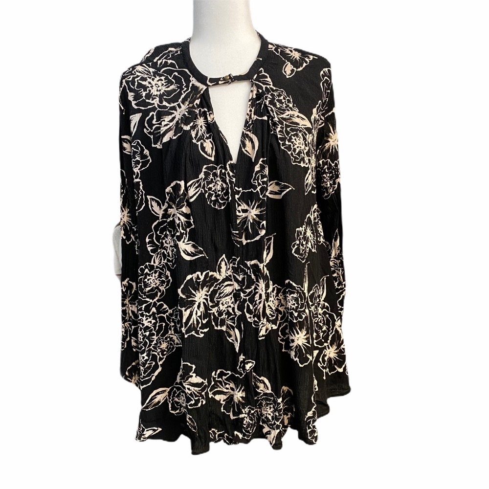 Beautiful Floral Free People Tunic Dress - Picture 4 of 6